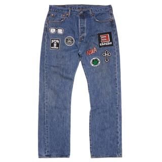 ̵LEVI'S 501 CUSTOM JEANSWASH BLUE