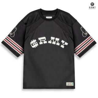 ̵GRIMEY LONE HAND MESH FOOTBALL JERSEYBLACK