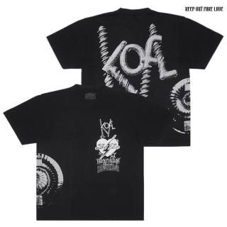 ̵KEEP OUT FAKE LOVE SPIRAL OVERSIZED BOX TġBLACK