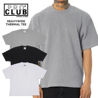 ̵PRO CLUB HEAVYWIDE THERMAL TġWHITE/BLACK/GRAY