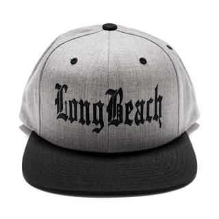̵LONG BEACH SNAPBACK CAPH.GRAYBLACKۡCITY CAP