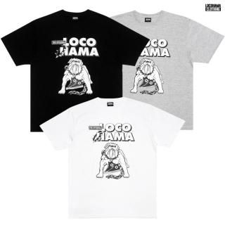 【送料無料】LOCOHAMA CLOTHING PRINT Tシャツ【WHITE/BLACK/GRAY】