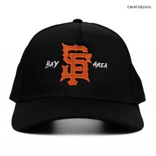 【送料無料】CROWN KINGS SF BAY AREA SNAPBACK CAP【BLACK】