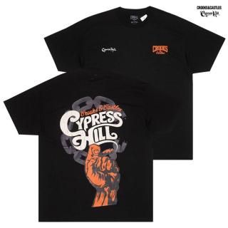 【送料無料】CYPRESS HILL × CROOKS & CASTLES SMOKE WEED Tシャツ【BLACK】