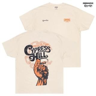 【送料無料】CYPRESS HILL × CROOKS & CASTLES SMOKE WEED Tシャツ【NATURAL】