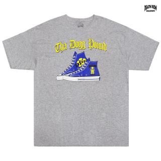 【送料無料】DEATH ROW RECORDS × THA DOGG POUND DPG SHOE Tシャツ【GRAY】