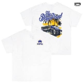 【送料無料】DEATH ROW RECORDS × THA DOGG POUND DPG LOWRIDER Tシャツ【WHITE】