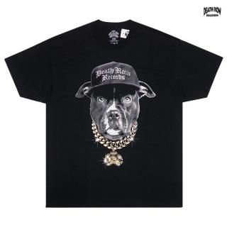 【送料無料】DEATH ROW RECORDS × THA DOGG POUND DPG AMERICAN BULLY Tシャツ【BLACK】
