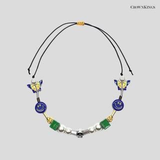 【送料無料】CROWN KINGS BUTTERFLY NECKLACE
