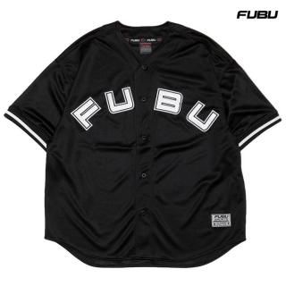 【送料無料】FUBU BASEBALL SHIRTS【BLACK】