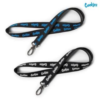 【メール便対応】COOKIES LANYARD【BLACK/BLUE】