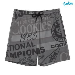 【送料無料】COOKIES HIGHER LEARNING SWIM TRUNK SHORTS【BLACK】