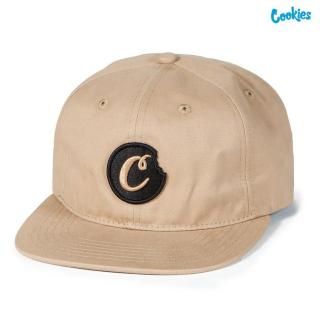 【送料無料】COOKIES C BITE UNSTRUCTURED SNAPBACK CAP【KHAKI】