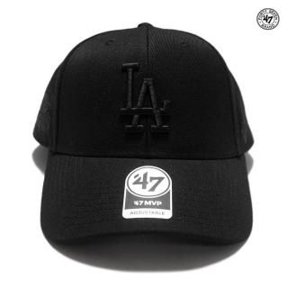 【送料無料】'47 MVP CAP LOS ANGELES DODGERS【BLACK×BLACK】