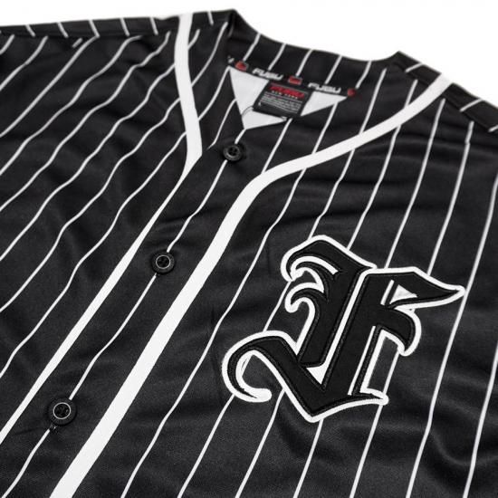 FUBU ベースボールジャージ XXL 黒 楽天市場】FUBU フブ シャツ メンズ 長袖 ジャージ レーシングシャツ