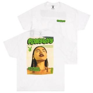 【送料無料】PLAYBOY OVERSIZED Tシャツ【WHITE】
