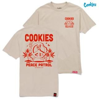 【送料無料】COOKIES PEACE PATROL Tシャツ【SAND】