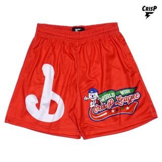 ̵CRISP PHILLY MESH SHORTSRED