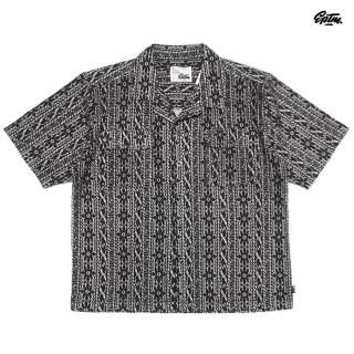 ̵EPTM OPAQUE OPEN SHIRTSBLACK