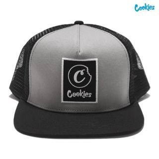 ̵COOKIES LOCK UP TRUCKER CAPGRAYBLACK