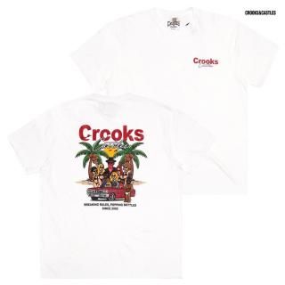 ̵CROOKS & CASTLES BEACH CLUB TġWHITE