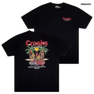 ̵CROOKS & CASTLES BEACH CLUB TġBLACK