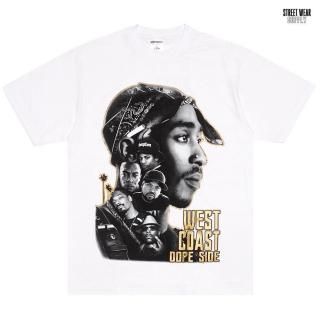 ̵STREETWEAR SUPPLY WEST COAST DOPESIDE TġWHITE
