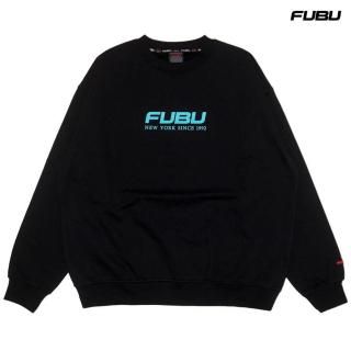 ̵FUBU OG LOGO CREWNECK SWEATBLACK