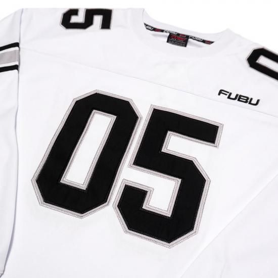 送料無料】FUBU GAME SHIRTS【WHITE】 - INDOOR CLASS OFFICIAL