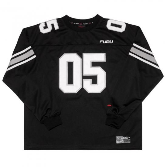 送料無料】FUBU GAME SHIRTS【BLACK】 - INDOOR CLASS OFFICIAL