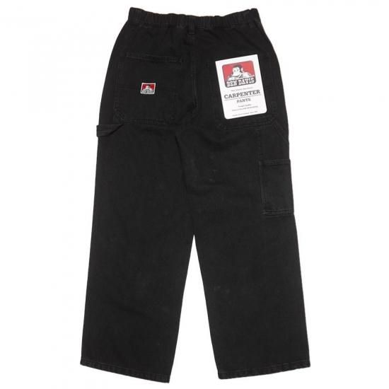送料無料】BEN DAVIS PAINTERS PANTS【BLACK】 - INDOOR CLASS