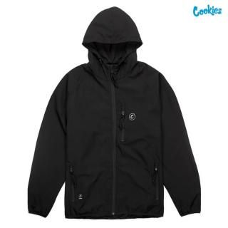 ̵COOKIES CORE WINDBREAKER JACKETBLACK