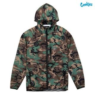 ̵COOKIES CORE WINDBREAKER JACKETCAMOUFLAGE