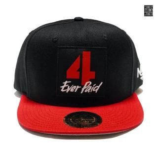 ̵MILLION DOLLA MOTIVE 4 EVER PAID SNAPBACK CAPBLACKRED