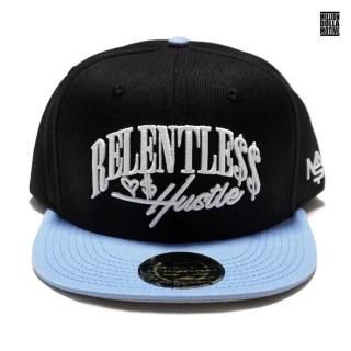 ̵MILLION DOLLA MOTIVE RELENTLESS HUSTLE SNAPBACK CAPBLACKL.BLUE