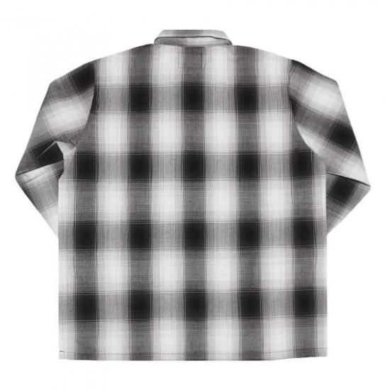 トップス fb county shirts FB COUNTY【S/S CHECKER ZIP SHIRTS】