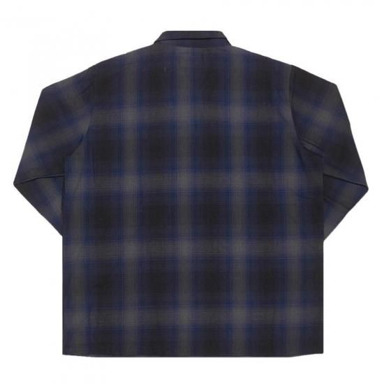FB County ブラック シャツ XL FB County Men's Heavyweight Short Sleeve Vintage 1/2 Zip