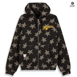 ̵GRIMEY MUD'S THE RESIDENCE ZIPUP HOODIEBLACK