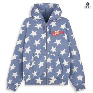 ̵GRIMEY MUD'S THE RESIDENCE ZIPUP HOODIEBLUE