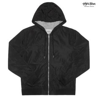 ̵SHAKA WEAR WINDBREAKER JACKETBLACKGRAY
