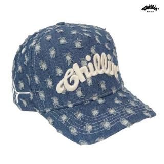 ̵CHILLIN CRASH DENIM SNAPBACK CAPBLUE