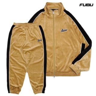 ̵FUBU VELOUR TRACK SETUPBEIGE