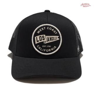 ̵AMERICAN NEEDLE VALIN MESH CAP - LOS ANGELES -BLACK