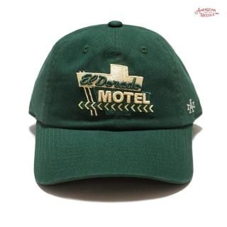 ̵AMERICAN NEEDLE BALLPARK STRAPBACK CAP - EL DORADO -DARK GREEN
