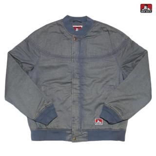 ̵BEN DAVIS FADED CUP SHOULDER JACKETBLUE GRAY