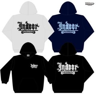 ͽա11ͽ̵INDOOR ORIGINAL PLAQUE HOODIEBLACK/ASH GRAY/NAVY
