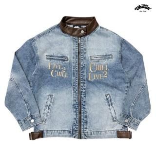 ̵CHILLIN SINGLE DENIM JACKETBLUE
