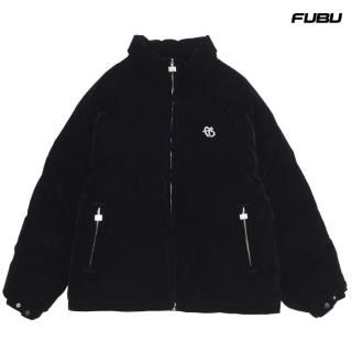 ̵FUBU VELOUR PUFFER JACKETBLACK