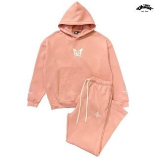 ̵CHILLIN NY BUTTERFLY SWEAT SETUPPINK