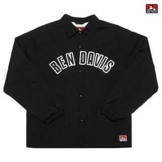̵BEN DAVIS SHERPA LINED COACHES JACKETBLACK